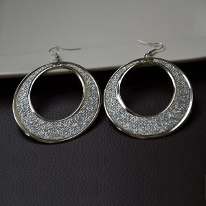 Mooie moderne ronde bling bling oorbellen online kopen